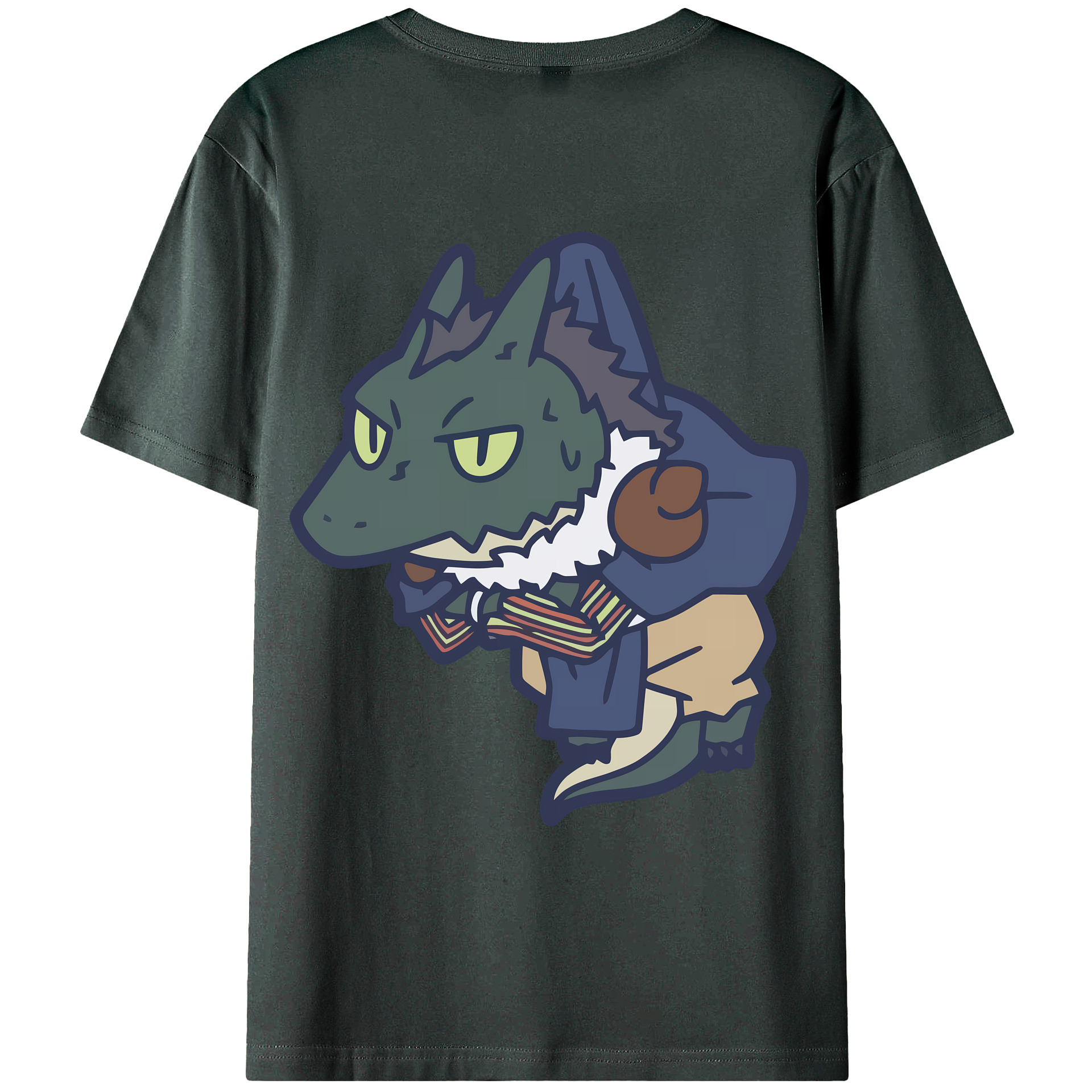 （画像用） 転スラ Regarding Reincarnated to Slime 綿100％ メンズ半袖Tシャツ（バックプリント） 通気性